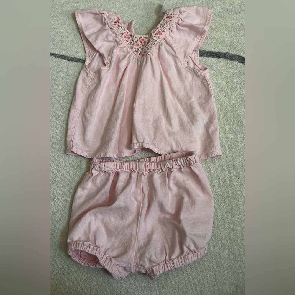 H&M Pink Kids Matching Set